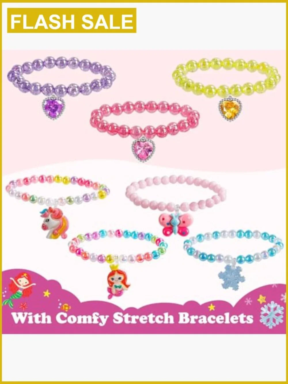 29pc Princess Jewelry Set for Girls Dress Up Play